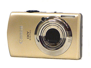 【中古】Canon製 IXY DIGITAL 920 IS ゴールド 1030万画素 [管理:1050024897]