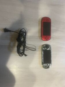 SONY PSP-3000 ソニー PlayStation Portable PSP 本体　2個セット 【J】