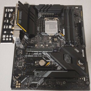 ASUS TUF GAMING Z490-PLUS(WI-FI) IOパネル付属 LGA1200 ATXマザーボード 第10・11世代CPU対応 最新Bios 動作確認済 PCパーツ