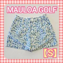 【MAULOA GOLF】マウロアゴルフハーフパンツ【Ｓ】白青❤️レース可愛い