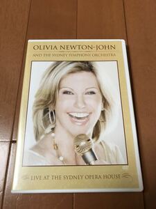 希少! olivia newton john☆live at the sydney opera house☆オリビアニュートンジョン☆DVD☆国内盤☆人気！貴重！レア！ジャンク！