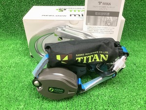 未使用品 タイタン TITAN 新規格 ハーネス胴ベルト型 兼用巻き取り式 ダブルランヤード REELOCK mini リーロックミニ HL-HW-130 【4】