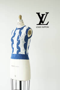 2021AW LOUIS VUITTON ルイ ヴィトン モノグラム シルクコットン ニット ベスト size S RW212J D67 FLKW03 1020326