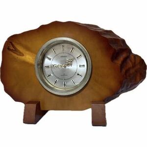 24A04-21N: CITIZEN シチズン リズム時計工業 天然木製 置き時計　NENRIN BY TAKATO　41cm