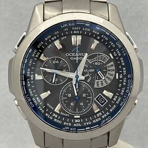 CASIO OCEANUS OCW-M700 電波ソーラー 傷多数 店舗受取可