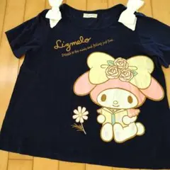 マイメロディ　リズメロ　Tシャツ　肩リボン