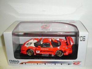 ☆1/43 EBBRO SUPER GT500 ARTA NSX No.8 オレンジ