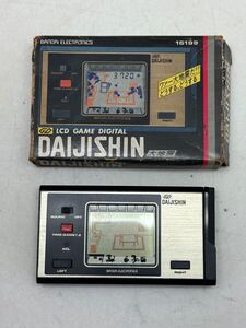 BANDAI バンダイ LCD GAME DIGITAL 大地震 DAIJISHIN 16199 動作未確認 外箱付属