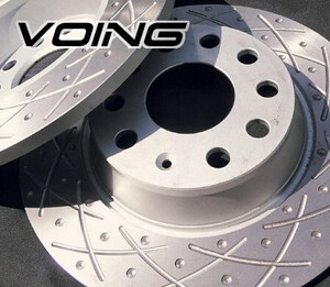 VOING クロスカウンター ランサーエボリューション CT9A 00/03～07/11 Evo.VII/VIII/IX RS 標準15インチ フロント ブレーキローター