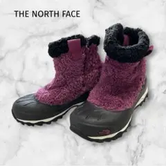 THE NORTH FACE ザノースフェイス　アウトドア　紫 ボアブーツ　7