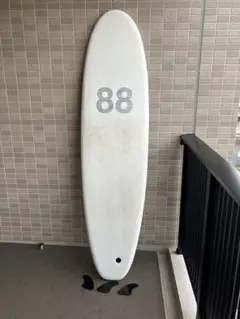 【湘南手渡し限定】7.0ft 88ソフトボード(白)