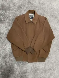 (古着)希少　burberry ウールブルゾン　短丈ジャケット　バーバリー