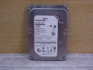 ◎J/548●シーゲイト SEAGATE☆3.5インチHDD(ハードディスク)☆1.0TB SATA600 7200rpm☆ST1000DM003☆中古品