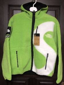 ★人気 ★ 国内正規品 ★★ 新品★未使用★納品書★タグ付★Supreme The North Face S Logo Hooded Fleece Jacket ノースフェイス フリース