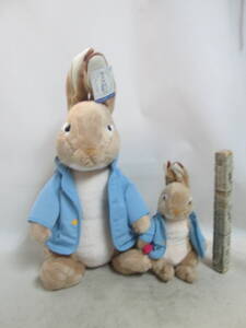 ピーターラビット　ラージ＋スモール　ぬいぐるみ　２体で　Peter Rabbit◆53cm　送料は商品説明欄に記入