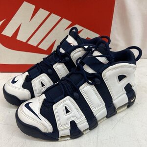 ナイキ AIR MORE UPTEMPO OLYMPIC エアモアアップテンポ 414962-104 スニーカー 26.0cm 紺 / ネイビー X 白 / ホワイト