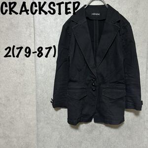 【CRACK STEP】（2 79-87）テーラードジャケット＊カジュアル＊厚地