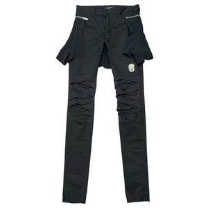 UNDERCOVER アンダーカバー　Zip Detail Trousers ブラック サイズ:2