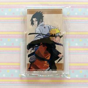 NARUTO -ナルト- 疾風伝 戦う背中ver. アクリルスタンド/アニメイト限定特典 ナルト＆サスケ/非売品