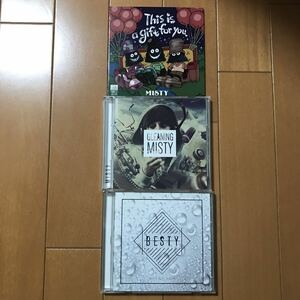 【送料無料・即決】MISTY CD This is a gift for you.、BESTY、GLEANING/LET IT DIE COUNTERCLOCKWISE、LODGER、SAME、SILBERSTYLE、TRUST