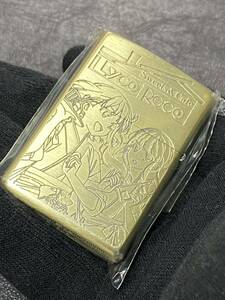 zippo リコリス リコイル ゴールド 2面刻印 アニメ 希少モデル 2022年製 GOLD 千束 たきな 喫茶 リコリコ 