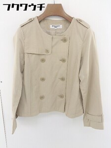 ◇ BEAUTY & YOUTH UNITED ARROWS ダブルボタン 長袖 ジャケット サイズ M ベージュ レディース