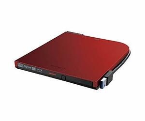 バッファロー BRXL-PTV6U3-RDA USB3.2（Gen1）対応 ポータブルBDドライブ (中古品)