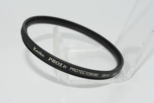 【外観特上級】KENKO ケンコー 保護フィルター PROTECTOR PRO1D 58mm(W)　#g1708