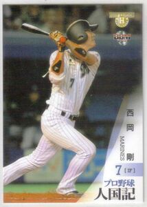 西岡剛 千葉ロッテマリーンズ BBM2011 ヒスコレ プロ野球人国記 都道府県別ヒーロー列伝 No.136