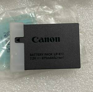 純正未使用 送料無料バッテリー キャノン CANON EOS M EOS M2 EOS Kiss X7 EOS Rebel SL1 100D 用LP-E12