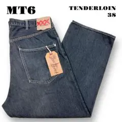 希少品！ TENDERLOIN デニムパンツ XXX ブラック ウォッシュ 38