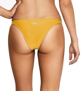 【即決】speedo スピード 女性用 ビーチバレー ビキニ ショーツ 水着 ブルマ Radiant Yellow 海外M