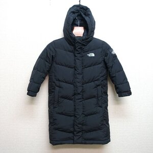 THE NORTH FACE ノースフェイス ダウンコート ロング ダウンジャケット キッズ 110サイズ 正規品 ブラック D8405