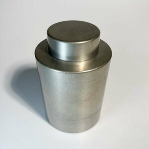 【洛座】乾茂號造 錫 茶壺 ＜煎茶器煎茶道具 在銘 茶入 茶心壺