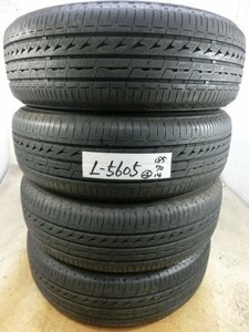 L-5605 中古タイヤ ブリヂストン REGNO GR-XⅡ 185/70R14 88H (4本)