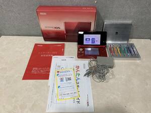 任天堂 Nintendo ニンテンドー 3DS CTR-001 CTR-S-RAAA フレアレッド club nintendo クラブニンテンドー オリジナルDSタッチペン