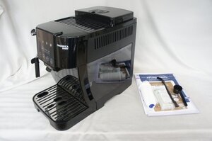 ★現状品・送料無料・1円スタート★ デロンギ マグニフィカ スタート　全自動コーヒーマシン ブラック ECAM22020B [全自動 /ミル付き]