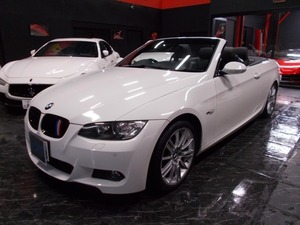 3シリーズカブリオレ 335i Mスポーツパッケージ ディーラー整備車両 電動OP 黒革 ナビ