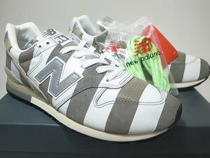 【送料無料 即決】MITA SNEAKERS x NEW BALANCE CM996MIG 26cm US8新品ミタスニーカーズ別注 TOKYO CROSSING 横断歩道 日本996足限定グレー