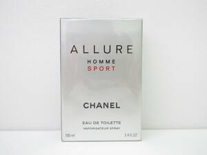 710 ブランド祭 香水祭 ② シャネル アリュール オム スポーツ 100ml 未開封 保管品 CHANEL ALLURE HOMME SPORT EAU DE TOILETTE 