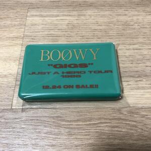 BOOWY GIGS カセットテープ 氷室京介 布袋寅泰 松井常松 高橋まこと