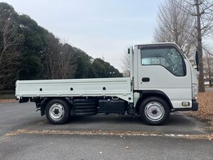 14万キロ 4WD 車検満タン すぐ乗れます 平ボディ 5速マニュアル 新品スタッドレスタイヤ付き エルフ いすゞ いすず 