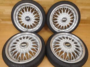 14-991◆希少!!★BBS 日産純正★16in6.5J+40 PCD100-4H★バーフェン ロードスター,EGシビック,フィット,ヴィッツ,bB◆