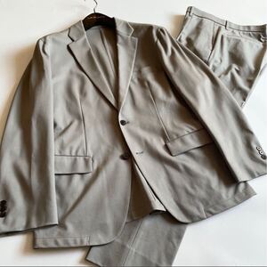 【希少XLサイズ/トラベル/ストレッチ素材】ユナイテッドアローズ/UNITED ARROWS イタリアングレー 通年 2B イージー セットアップ スーツ