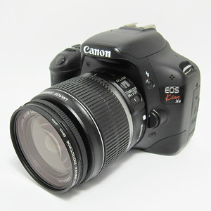【中古】キヤノン canon Kiss X4 デジタル一眼レフカメラ DS126271 EFマウントレンズ一本付 18-55mm F3.5-5.6 Φ58mm