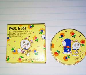 Paul & JOE ♪クリスマスコフレ ♪ドラミちゃんリップバーム♪限定♪ポールアンドジョー♪ポール＆ジョー♪ D 002箱にシール♪