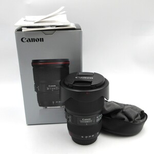 1円〜 Canon キヤノン ZOOM LENS EF 16-35mm f/4 L IS USM ズームレンズ 箱付 動作未確認 y102-3366350【Y商品】