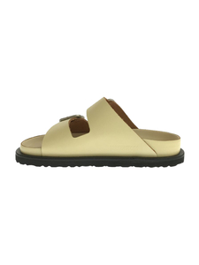 BIRKENSTOCK◆アリゾナ/箱付き/ARIZONNA/コラボ/サンダル/22.5cm/IVO/レザー//スライドサンダル