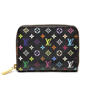 ルイヴィトン LOUIS VUITTON モノグラム・マルチカラー ジッピー・コインパース ノワール M93740 ブランド レディース