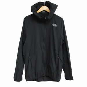 ザノースフェイス THE NORTH FACE スワローテイルベントフーディ ウィンドブレーカー 撥水 ポケッタブル 陸上 ランニング 黒 M NP71973